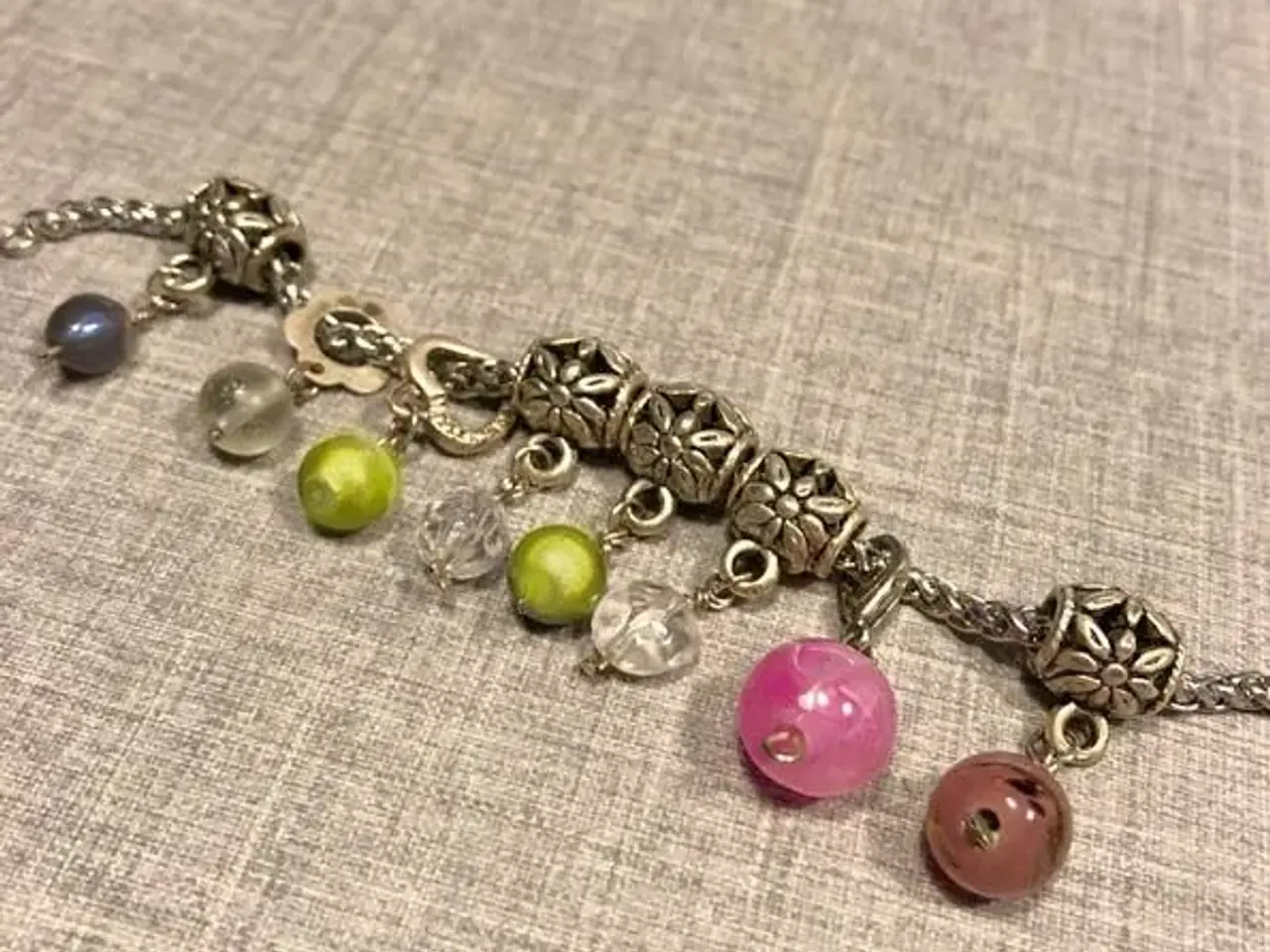 Billede 3 - VEDHÆNG MED PERLE # dangle