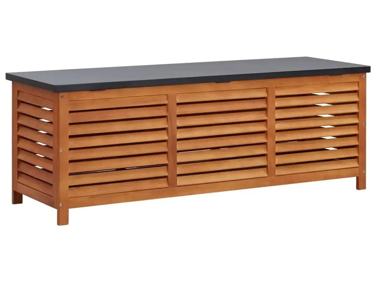 Billede 1 - Opbevaringskasse til haven 150 x 50 x 55 cm i massivt eukalyptustræ