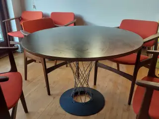 Designer bord -Isuma Noguchi +4 Arne Vodder stole