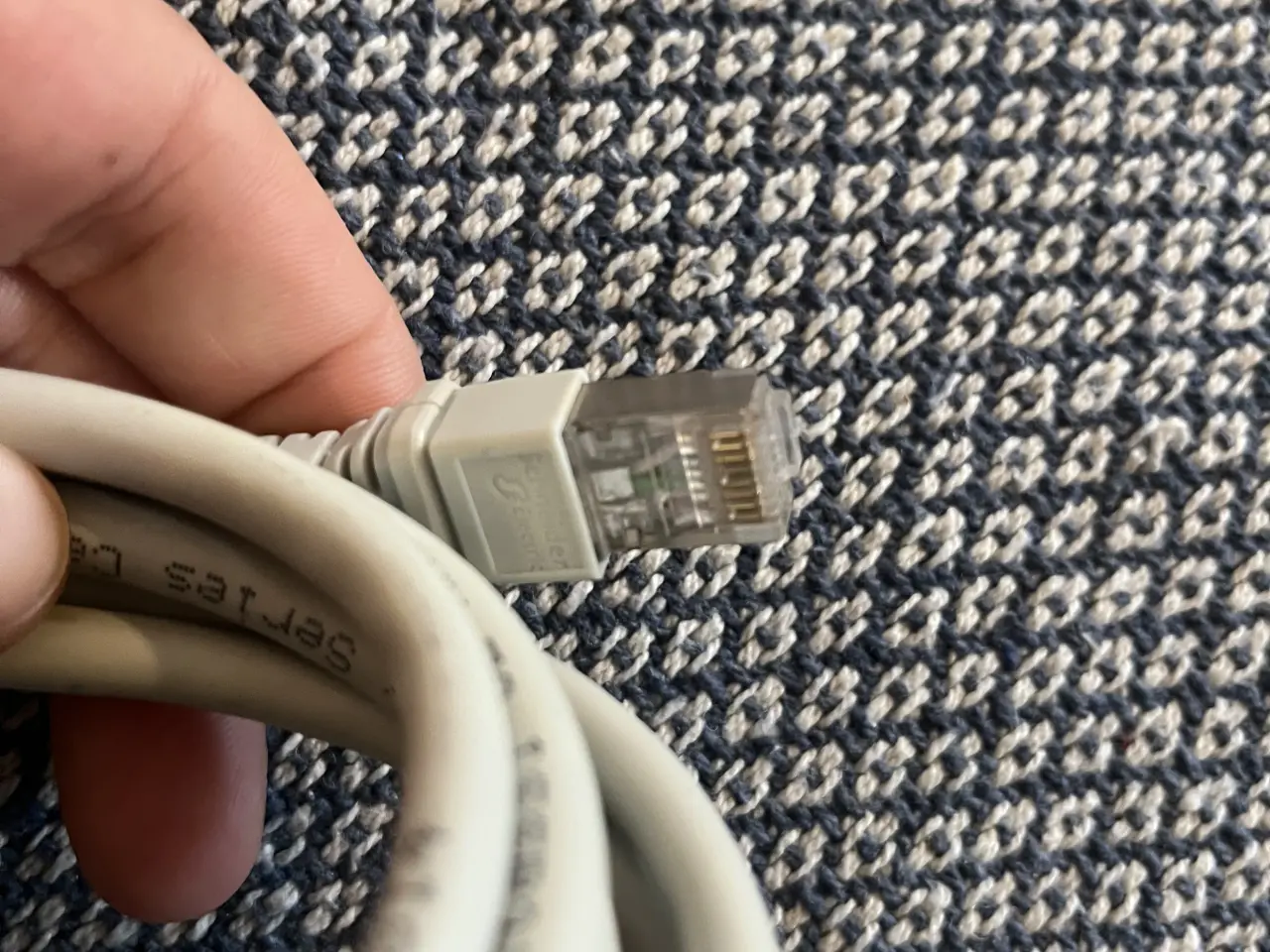Billede 3 - Netværkskabel ethernet 2 m grå