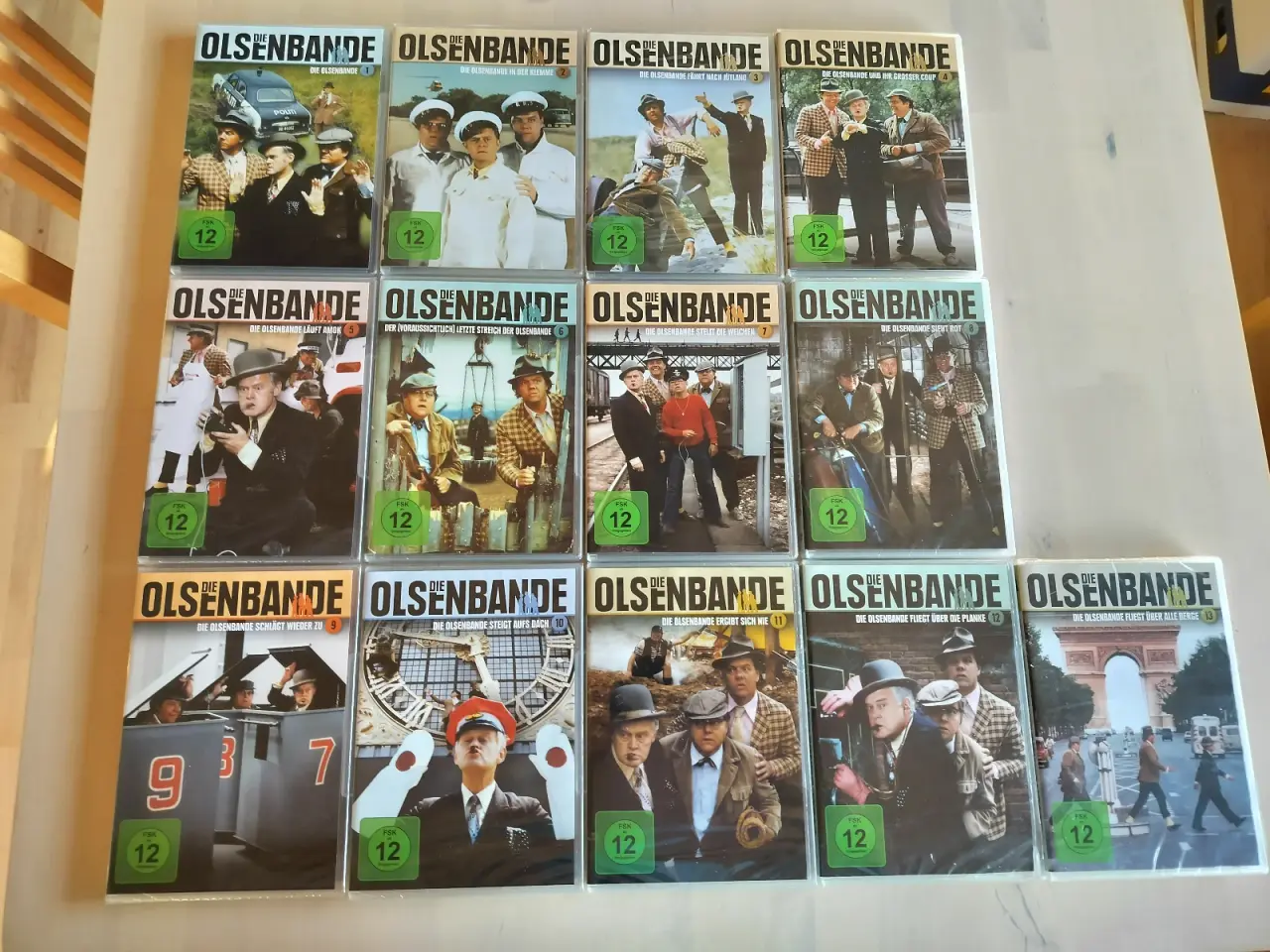 Billede 1 - Olsen Banden dvd samling på tysk 