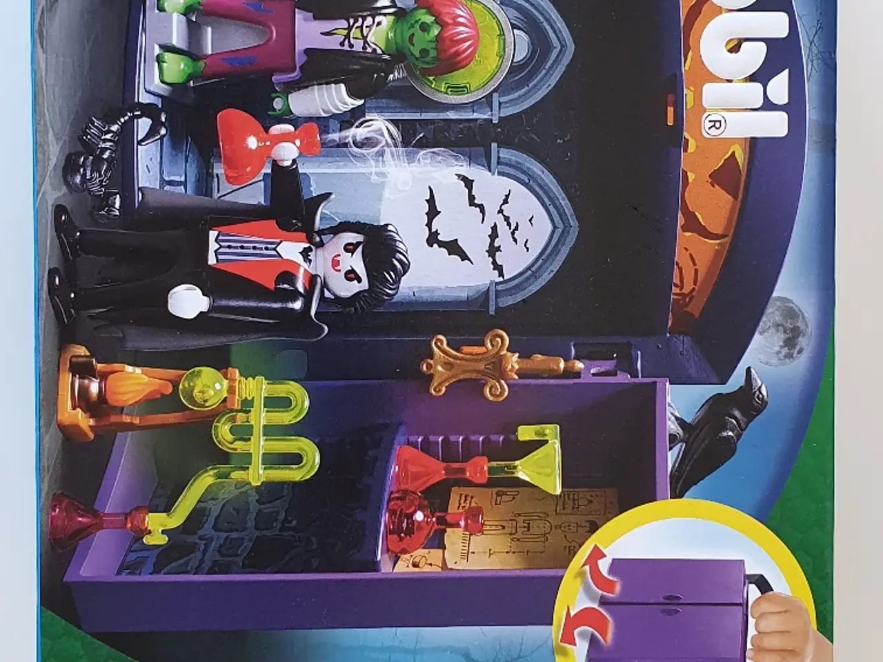 Billede 6 - Playmobil Halloween kuffert.