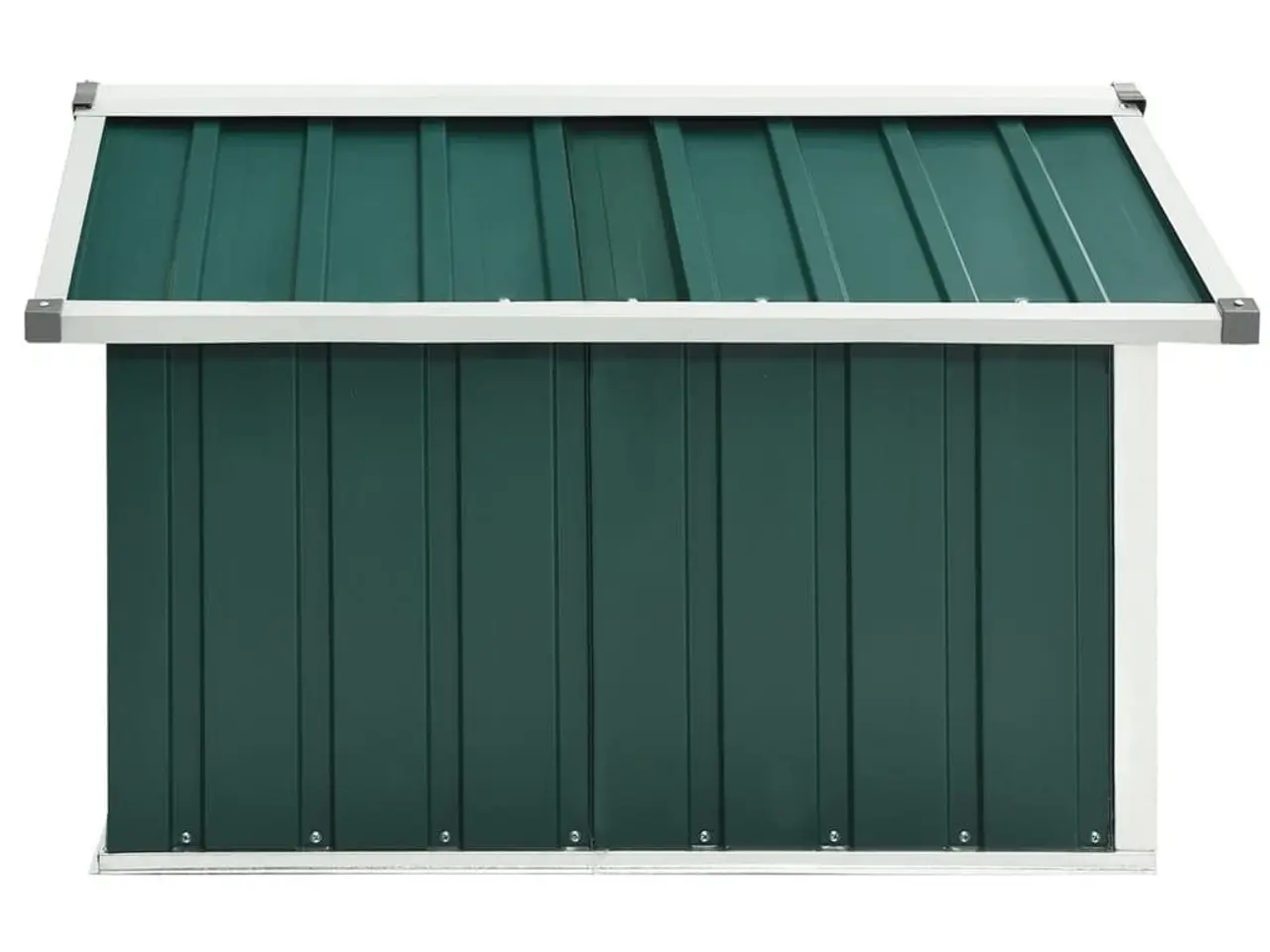 Billede 5 - Garage til robotplæneklipper 92×97×63 cm - galvaniseret stål, grøn