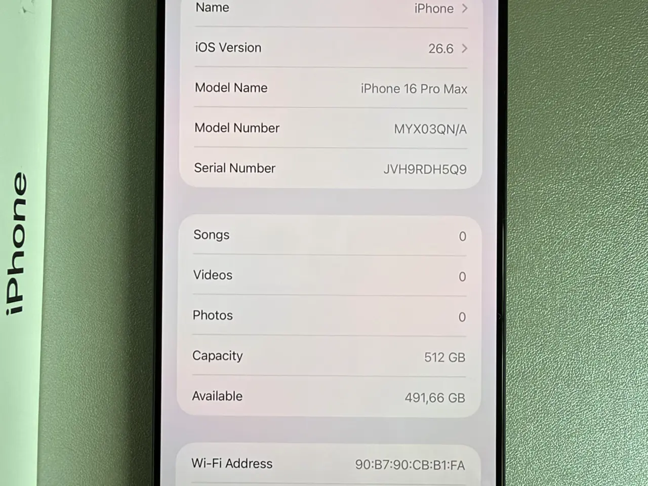 Billede 9 - Apple iPhone 16 Pro Max 512 GB – 95% batteri
