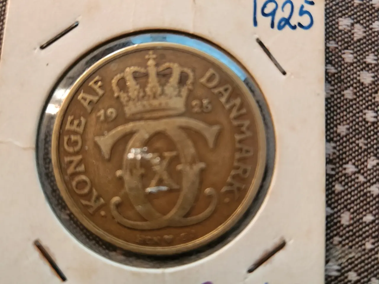 Billede 1 - Christian X - 2 kr. - 1925