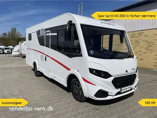 2026 - SunLight I 67S Aut. Enkeltsenge - stor garage - 180 HK automatgear
