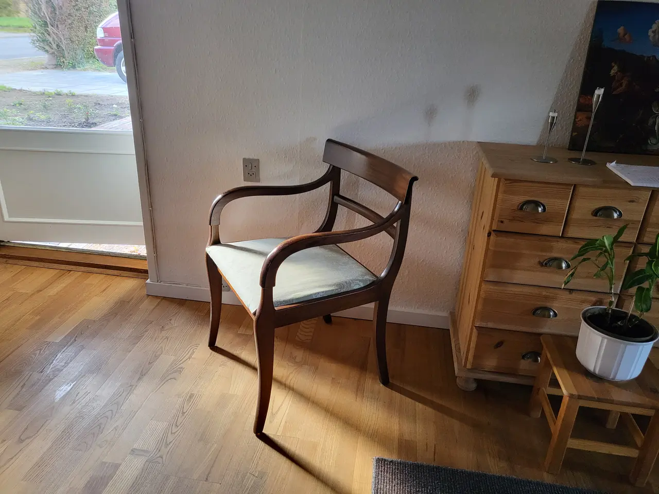 Billede 1 - Designerstol i empirestil