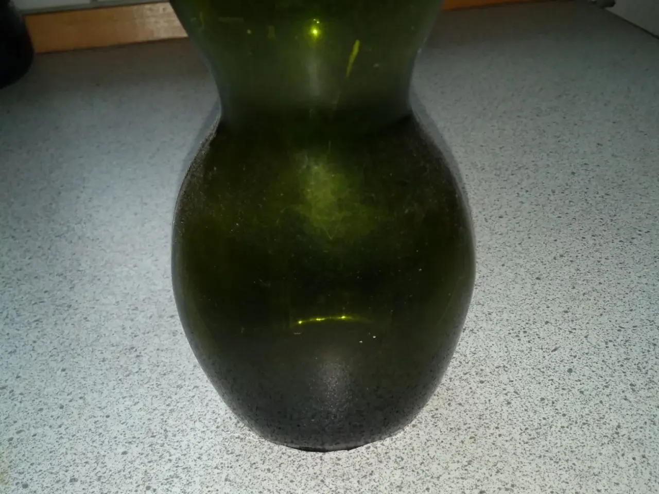 Billede 2 - Flaskegrønt hyacintglas