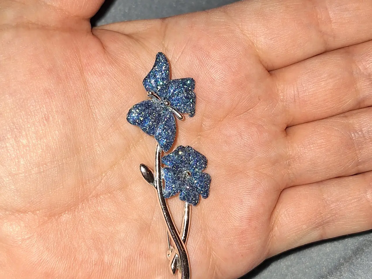 Billede 6 - Blomster broche