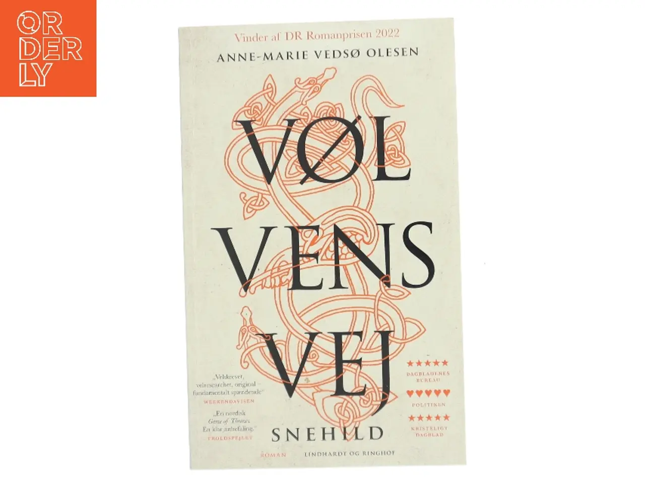 Billede 1 - Vølvens vej - Snehild : roman af Anne-Marie Vedsø Olesen (Bog)