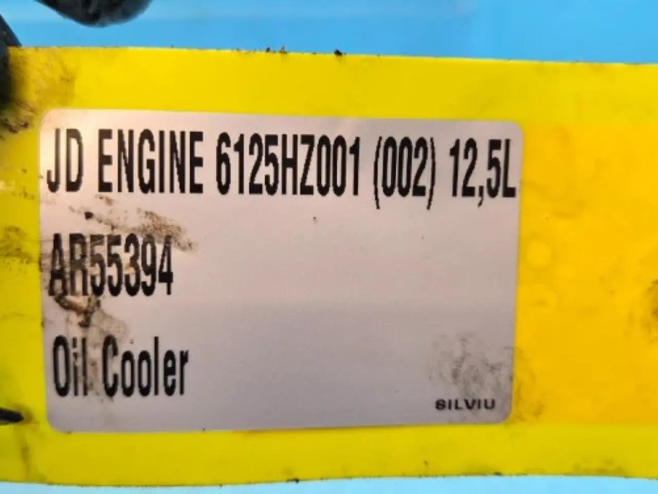 Billede 13 - John Deere 6125HZ001 Oliekøler AR55394