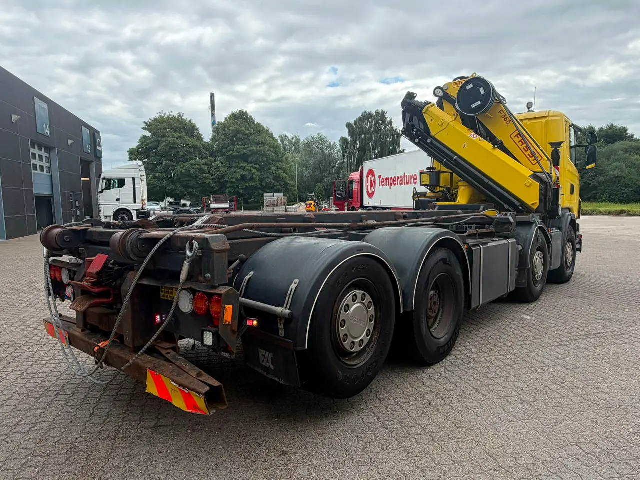 Billede 4 - Scania G480 8X2-6 Fassi bj. 2022, Hejs-kran
