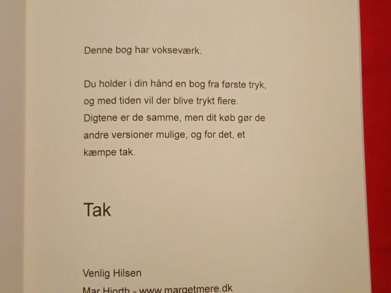 Billede 3 - Digt "vokseværk"