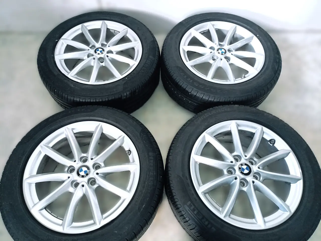 Billede 5 - 5x112 17" ET52 nav 66,6ø BMW sommersæt inkl.TPMS