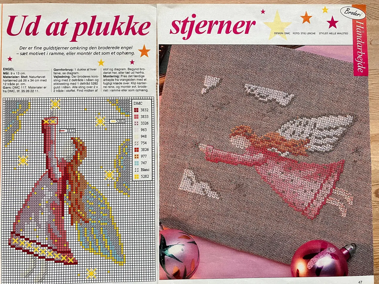 Billede 3 - Julebroderier i korssting