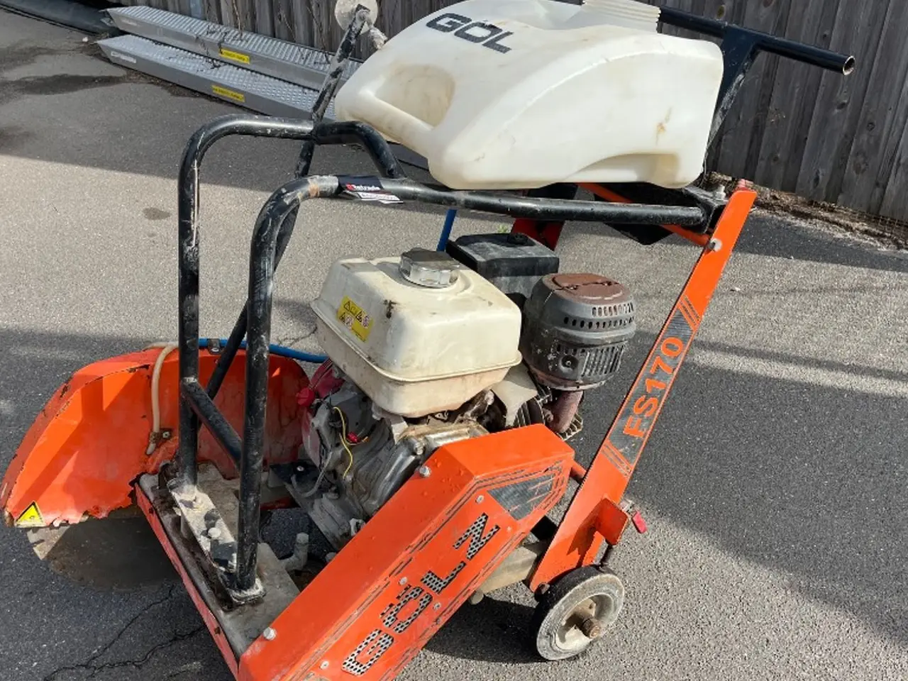 Billede 2 - Gölz FS 170 Kantskærer,  Ø 500 mm klinge