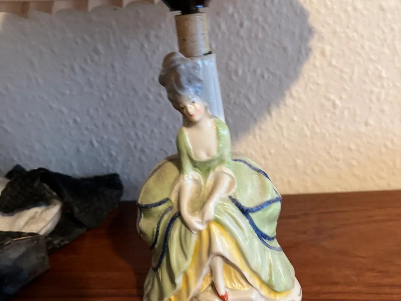 Billede 1 - Lampe med hyrdinde