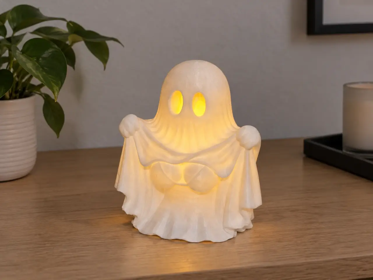Billede 1 - 3d printet spøgelse