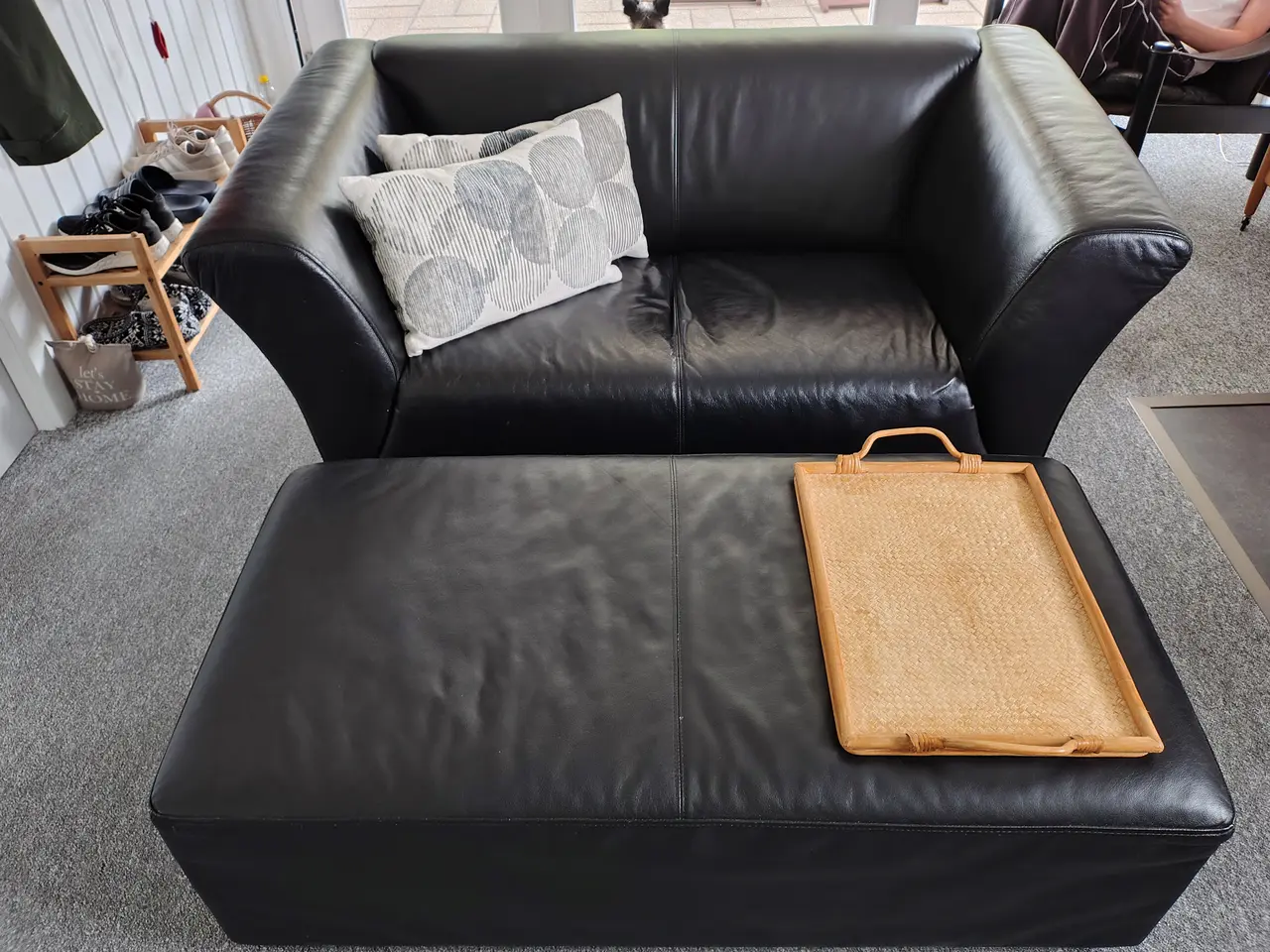 Billede 2 - Sofa med puf