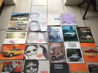 Toyota brochure gamle
