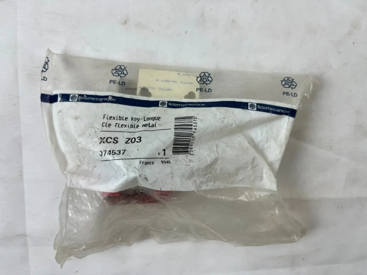 Billede 1 - Telemecanique XCSZ03 Flexible Key Tongue Safety