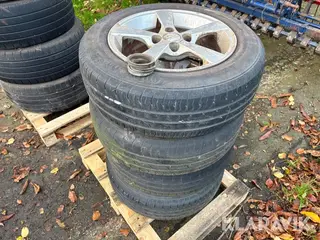 Dæk med fælg Continental 185/65 R15, 4 Styk