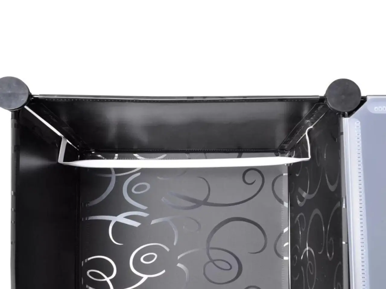 Billede 5 - Modulskab med 14 rum - sort/hvid 37 × 146 × 180,5 cm