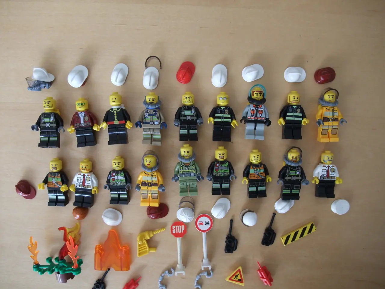 Billede 4 - Lego Brandmand Figurer