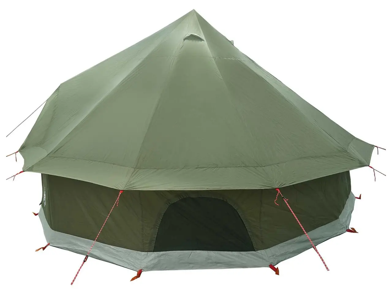 Billede 6 - Tipi telt olivengrøn 300 x 300 x 200 cm i polyester og stål