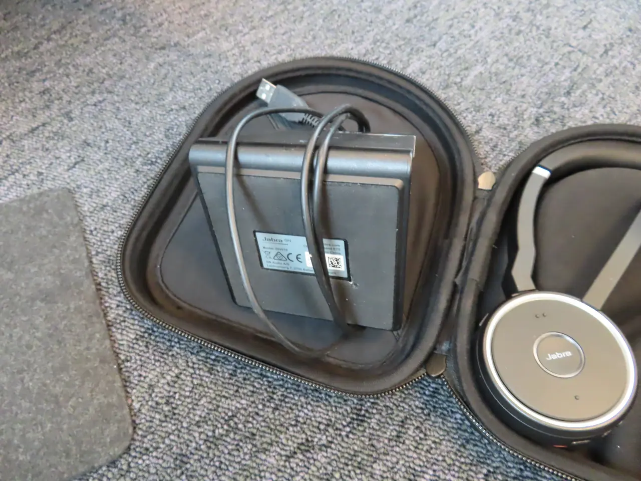 Billede 3 - Headset JABRA GN E75 med ladestand (med dongle)