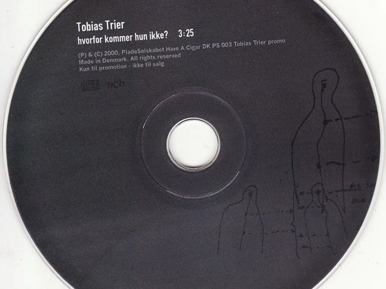 Billede 3 - Tobias Trier – Hvorfor Kommer Hun Ikke – CD