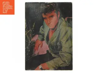 Vintage postkort af Elvis Presley fra Editions Piégeons (str. 10,5x15 cm)
