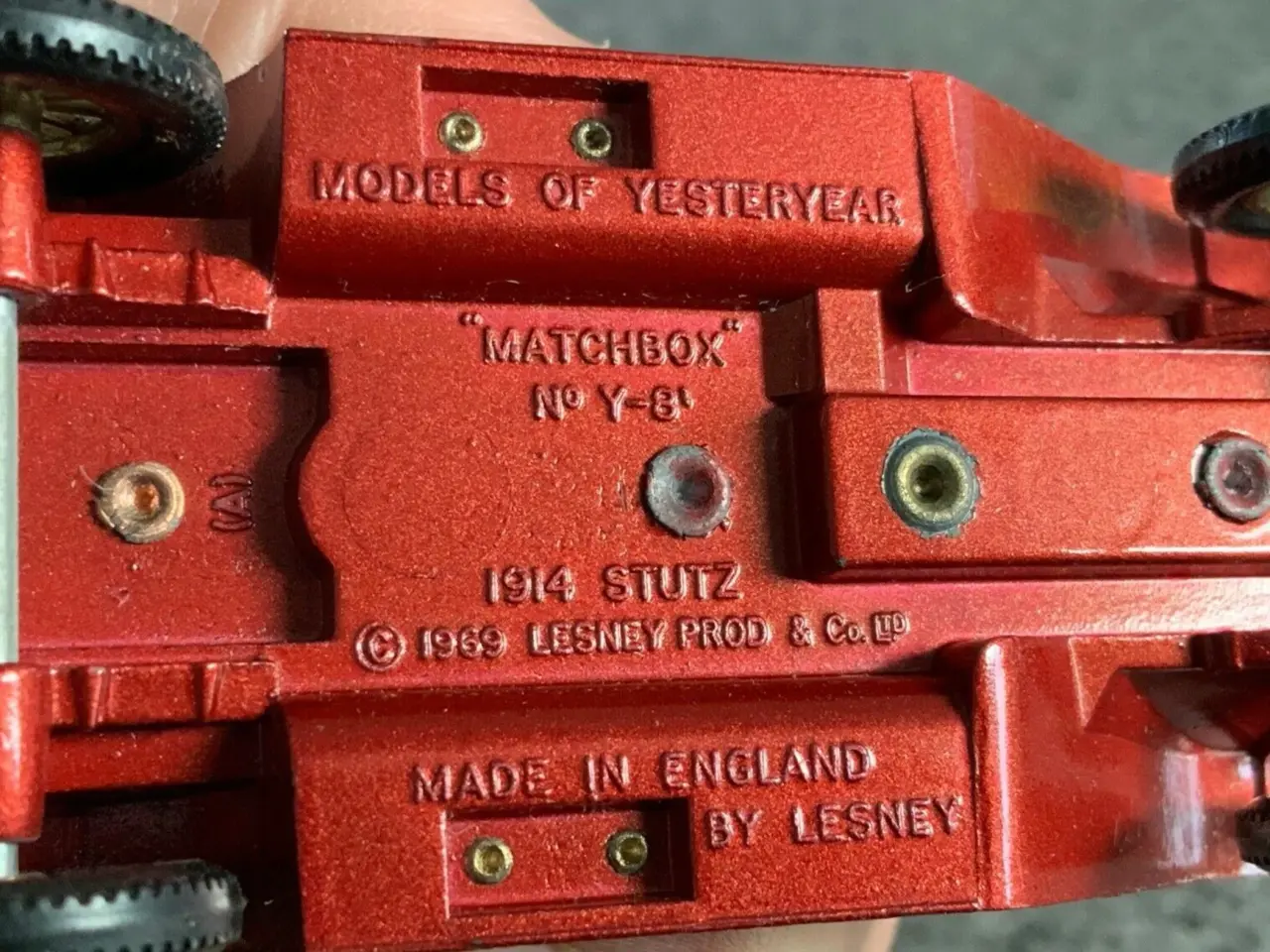 Billede 6 - Matchbox Models of Yesterday, Y-8, 1914 Stutz