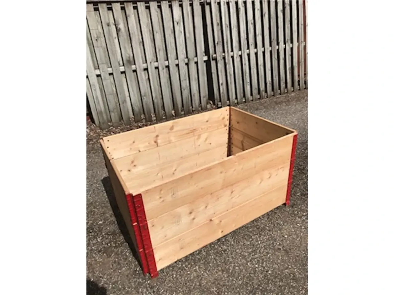 Billede 2 - Etage højbed af 3 pallerammer, klik og se mere 