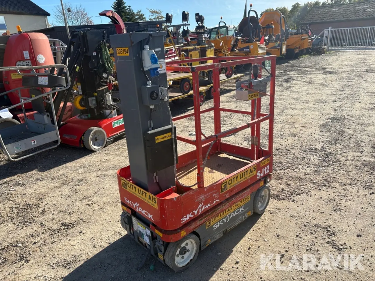 Billede 3 - Søjlelift SkyJack SJ12