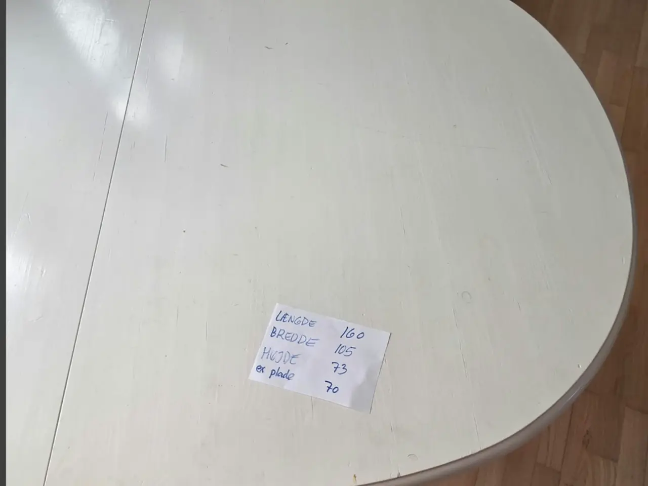 Billede 7 - Ramontisk Spisebord med ex. plade