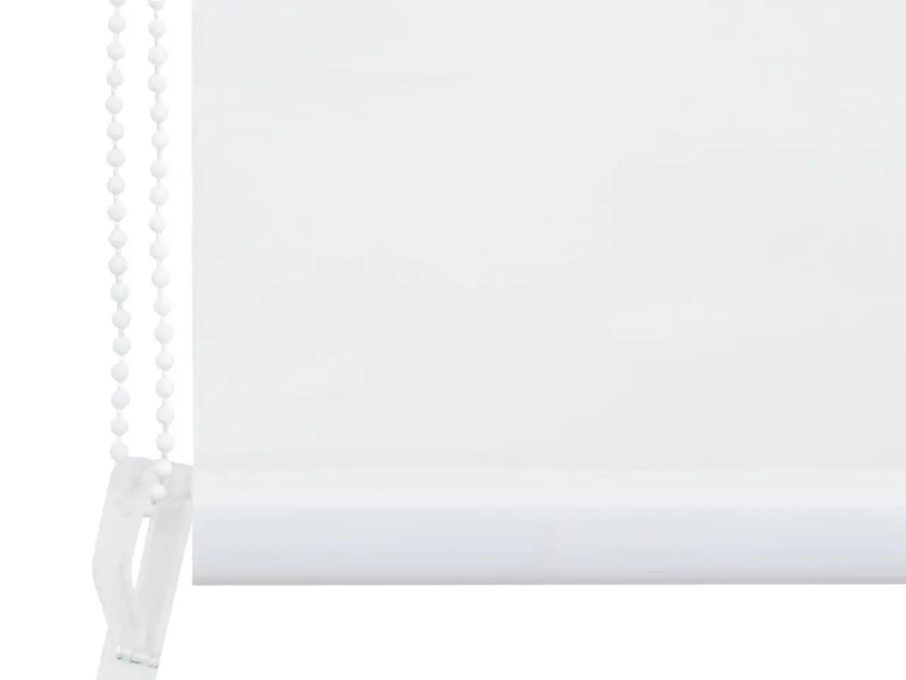 Billede 3 - Bruserullegardin 80 x 240 cm - hvid