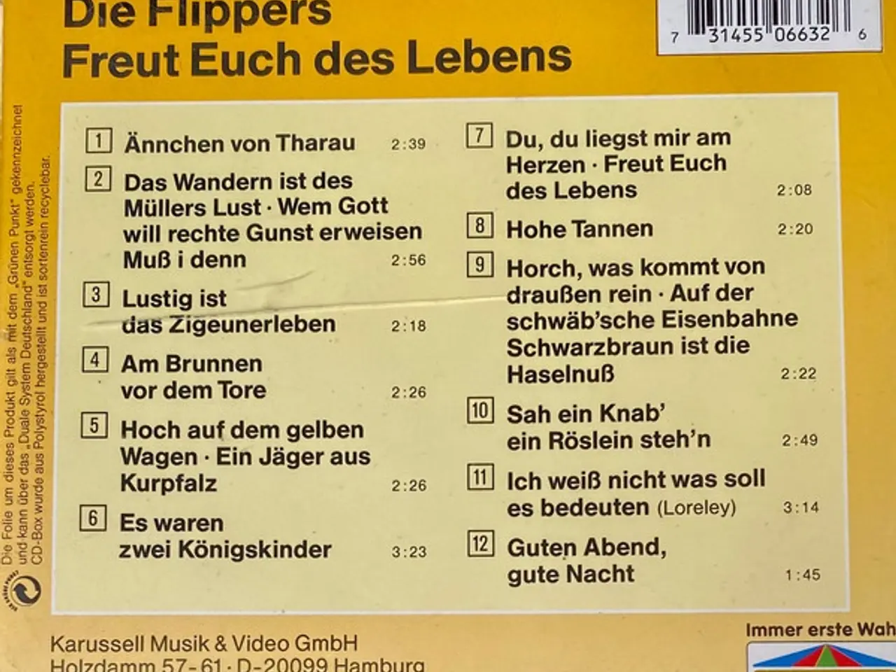 Billede 6 - Die Flippers – Freut Euch Des Lebens – CD