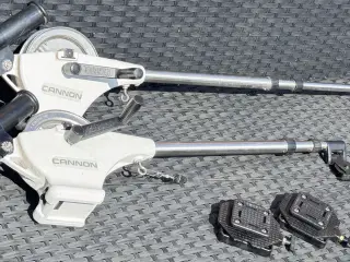 2 stk Canon Unitroll top model downrigger hvid