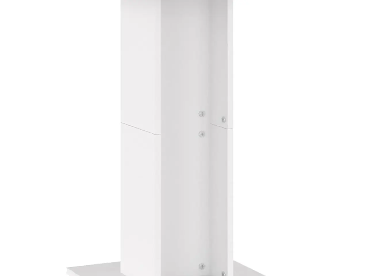 Billede 2 - Bistrobord 60x60x75 cm konstrueret træ hvid