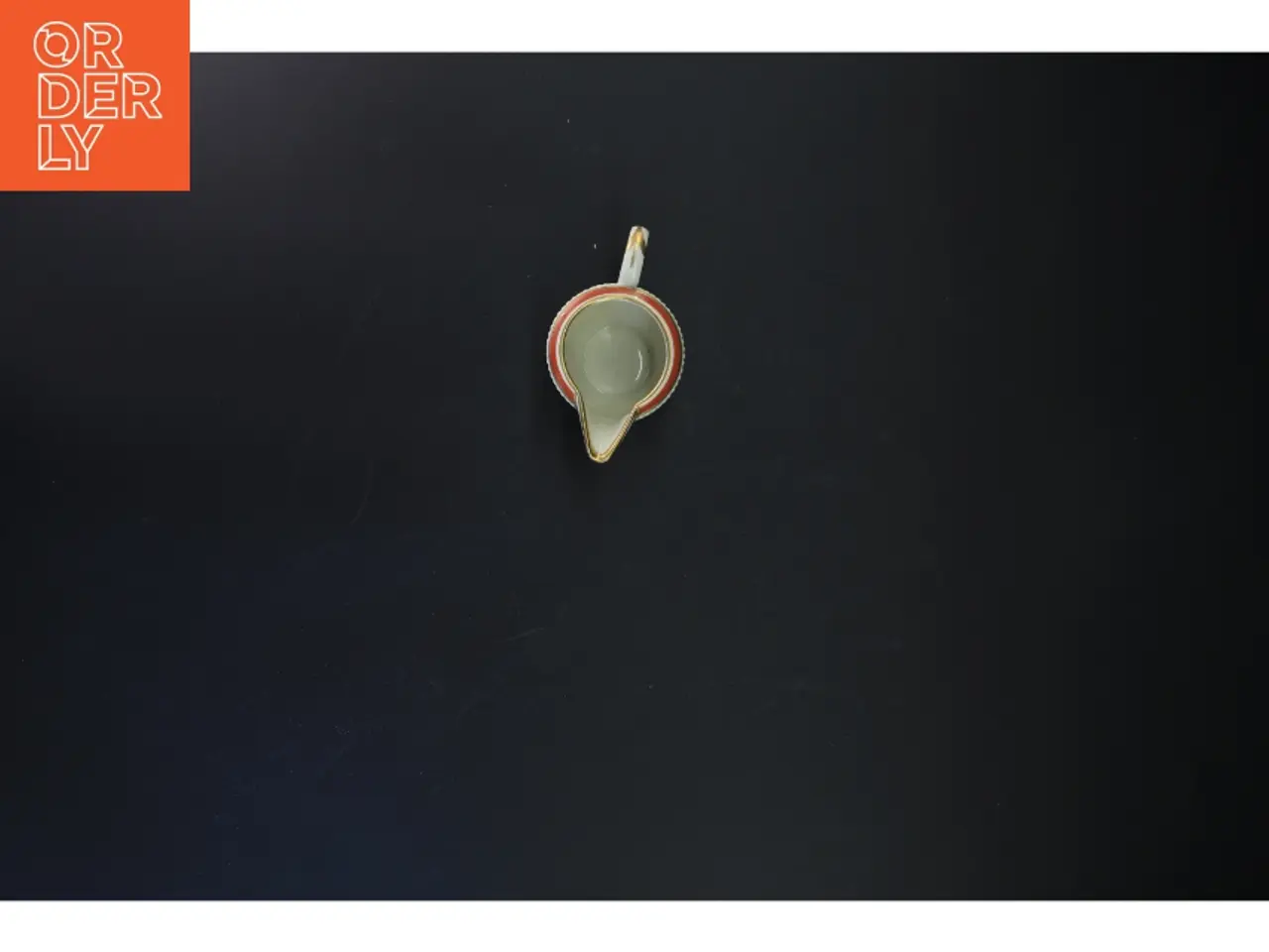 Billede 3 - Flødekande med guldkanter (str. 7 cm)