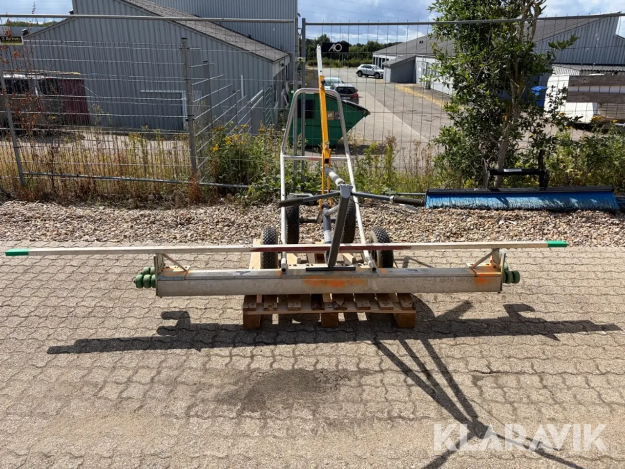 Billede 8 - Fliselægger og afrettervogn Baron Tile lifter Wagon