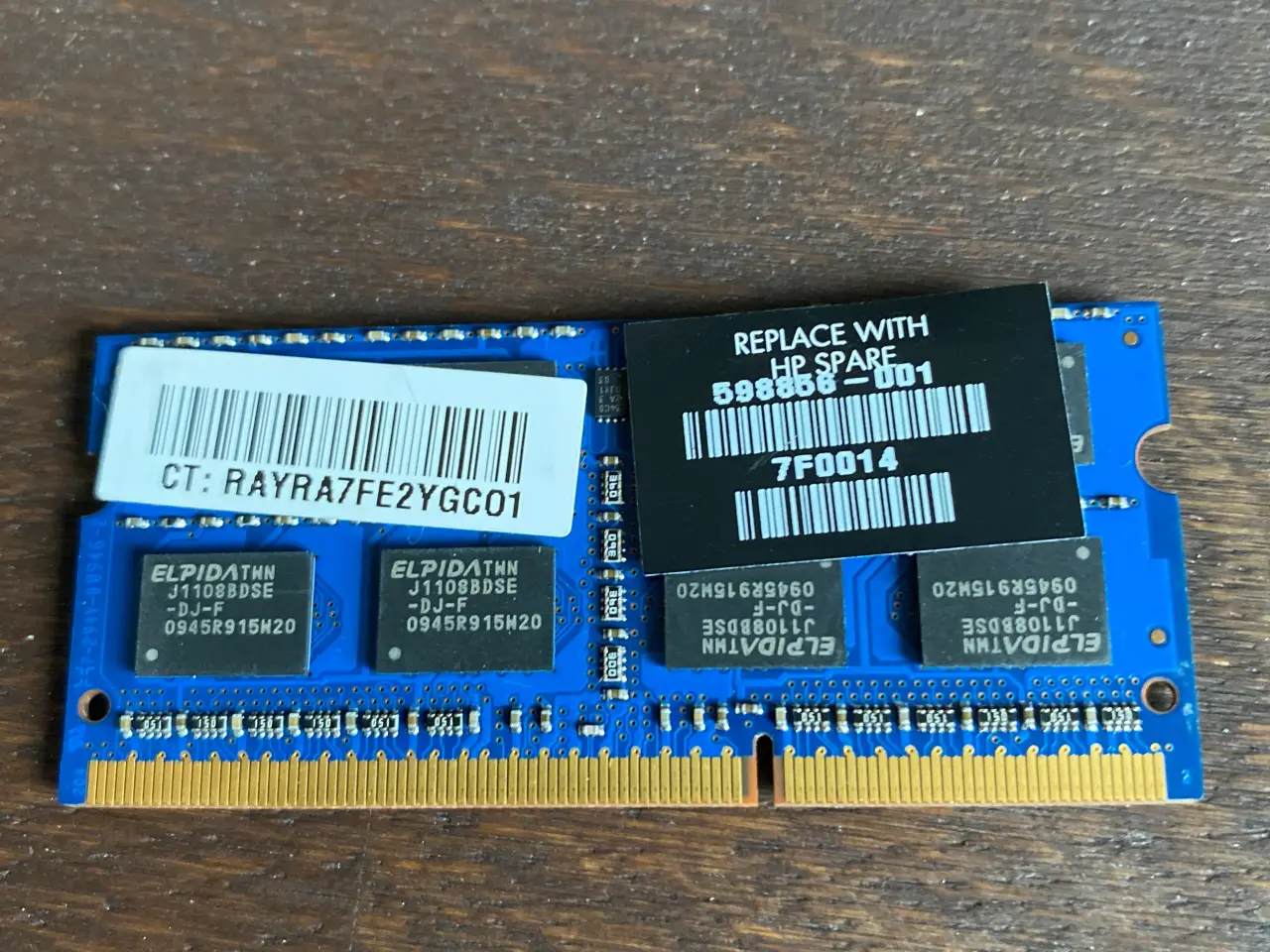 Billede 2 - 2GB DDR3 RAM-modul til bærbare