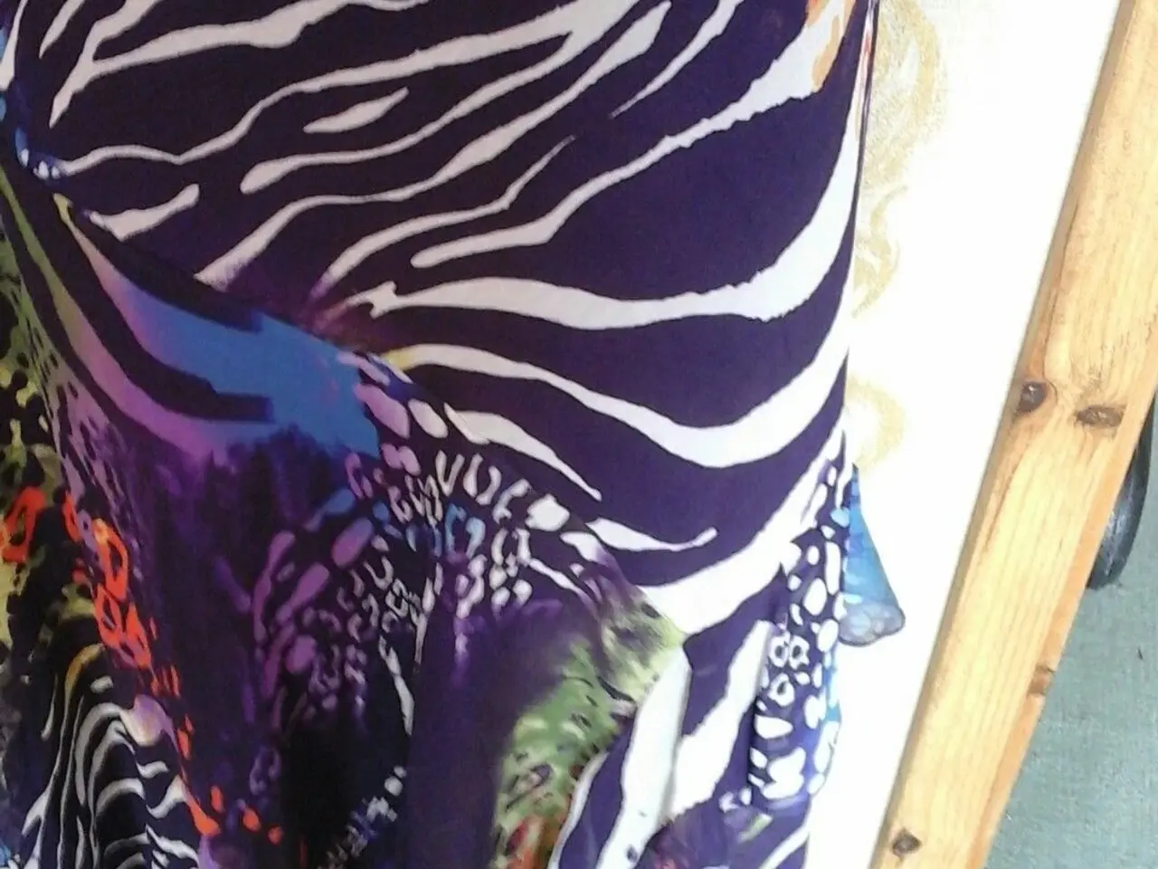 Billede 6 - Kjole f. Per Una, animalprint,i skønt print-Str:44