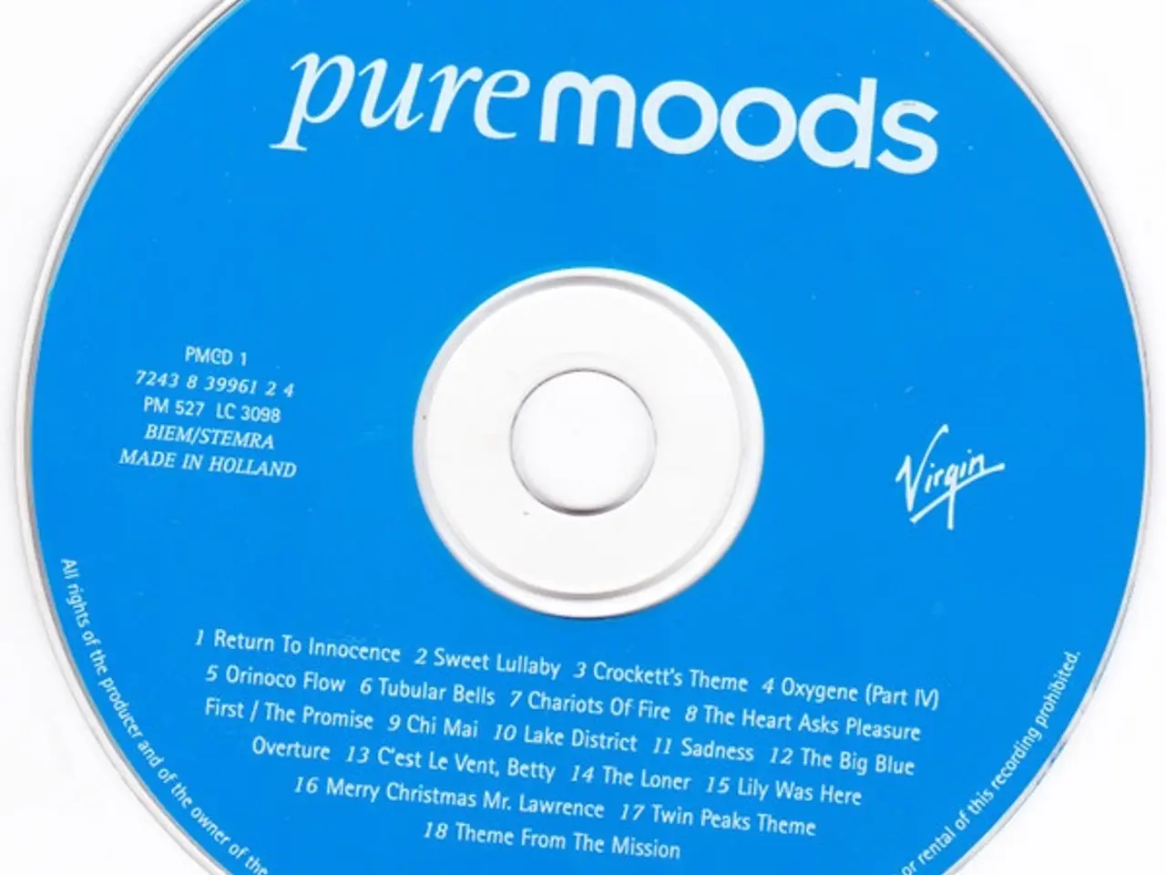Billede 3 - Diverse kunstnere – Pure Moods – CD