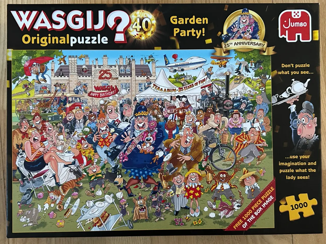 Billede 1 - 3 forskellige WASGIJ? Puslespil
