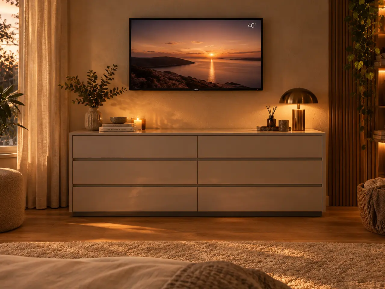 Billede 1 - JVC 40" TV – Flot billedkvalitet & stilrent design