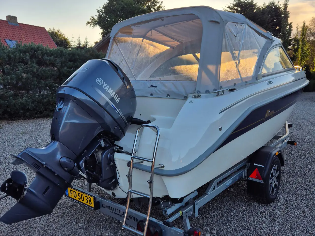 Billede 2 - Yamarin 59ht incl næsten ny trailer
