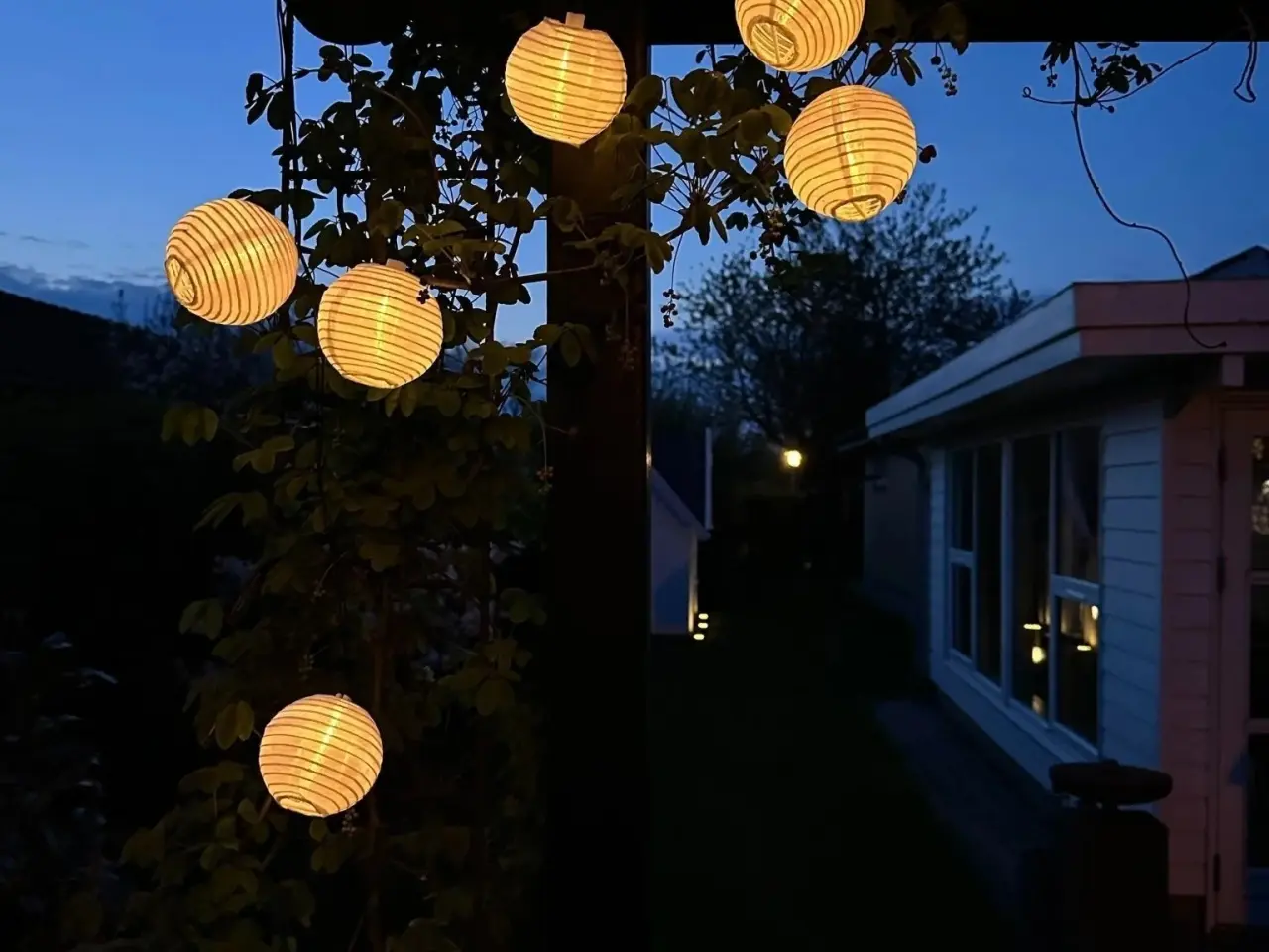 Billede 1 - Rislampe lyskæde