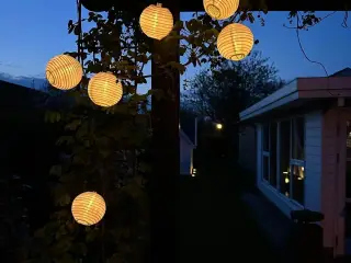 Rislampe lyskæde